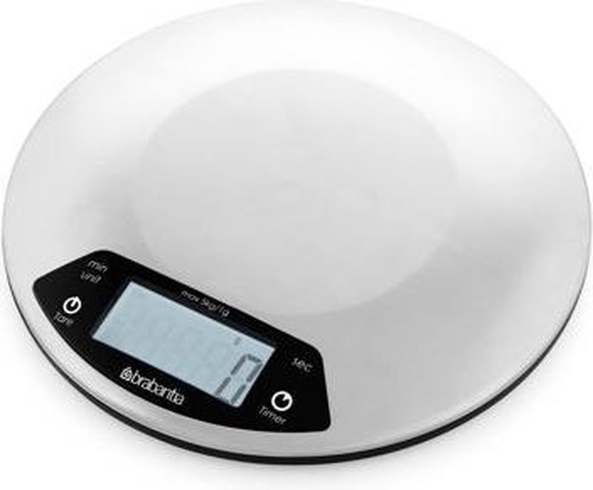 Brabantia digitale keukenweegschaal
