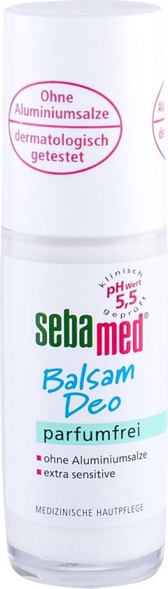 Sebamed - Sensitive Skin Balsam Deo Roll-on - Deodorant bez obsahu hliníku