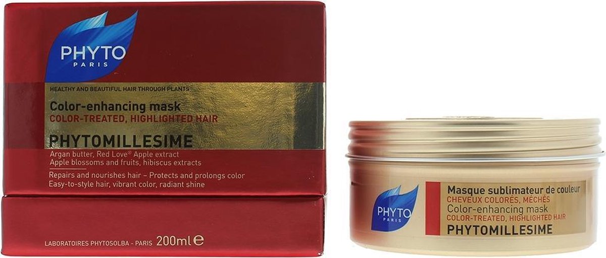 Phyto Phytomillesime Color-Enhancing Mask 200ml - For Color-Treated And Highlighted Hair