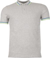 Sundek Sundek Brice Poloshirt - Mannen - grijs - blauw - limegroen - wit