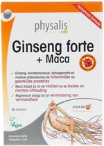 Physalis Supplementen Ginseng Forte Tabletten 30Tabletten