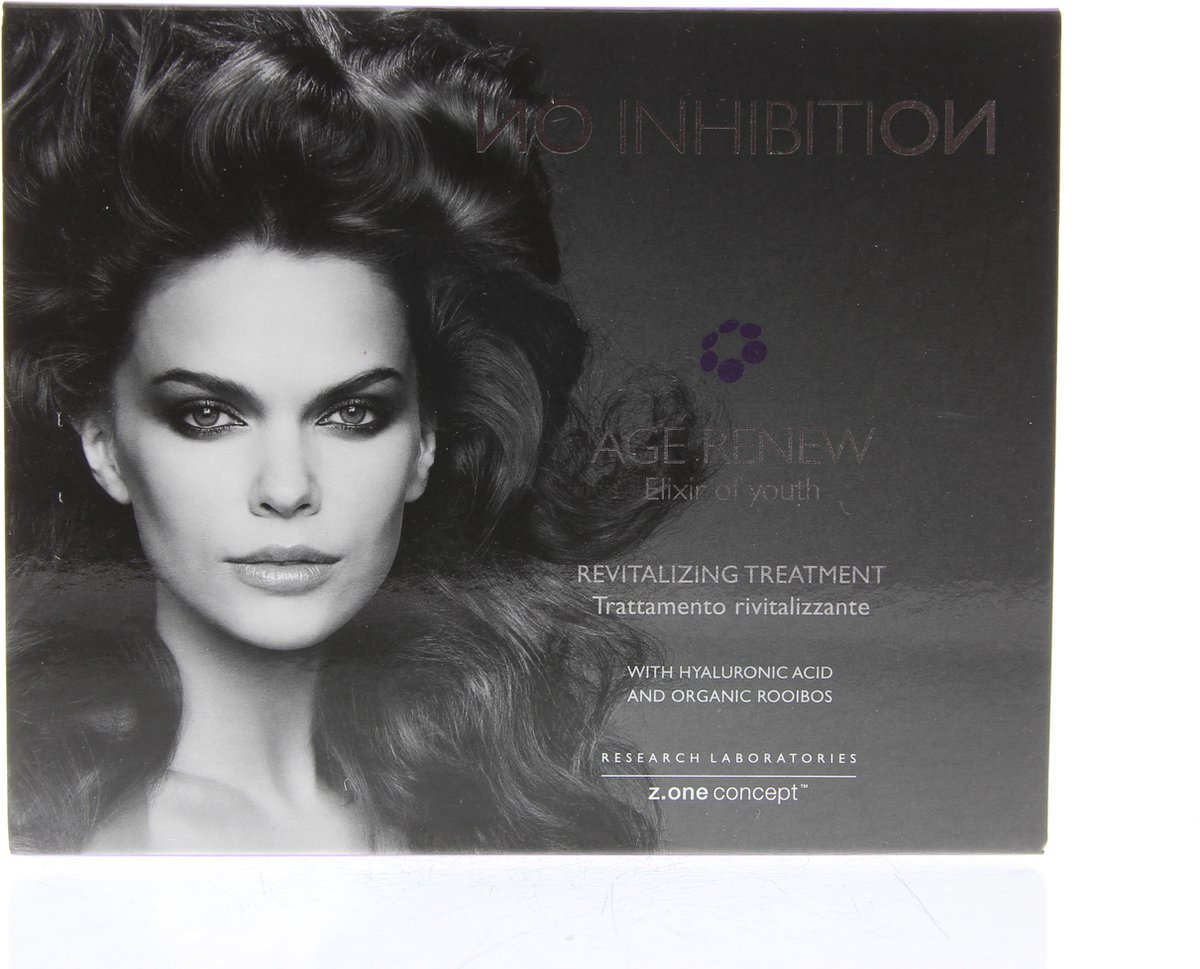 No Inhibition Age Renew Revitalizing Treatment 4x20ml Masker Rijper Haar 80ml