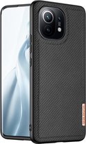 Dux Ducis - Hoesje geschikt voor Xiaomi Mi 11 - Fino Series - Back Cover - Zwart