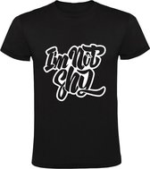 Im not shy Heren t-shirt | relatie | seks| grappig | cadeau | Zwart