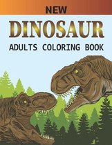New Dinosaur Adults Coloring Book