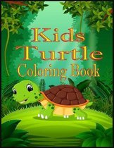 Kids Turtle Coloring Book