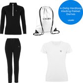 LXURY Dames Hardloop Sport set kleding - Maat XL - Sportkleding - Sportbroek - Sportoutfit + Gratis sporttas