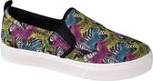 Skechers Poppy-Pop Art Animals 155077-BKMT, Vrouwen, Veelkleurig, Sportschoenen,Sneakers, maat: 37