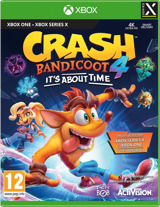 Bondgenoot verder Inactief Crash Bandicoot 4: It's About Time! - Xbox One & Xbox Series X | Games | bol .com