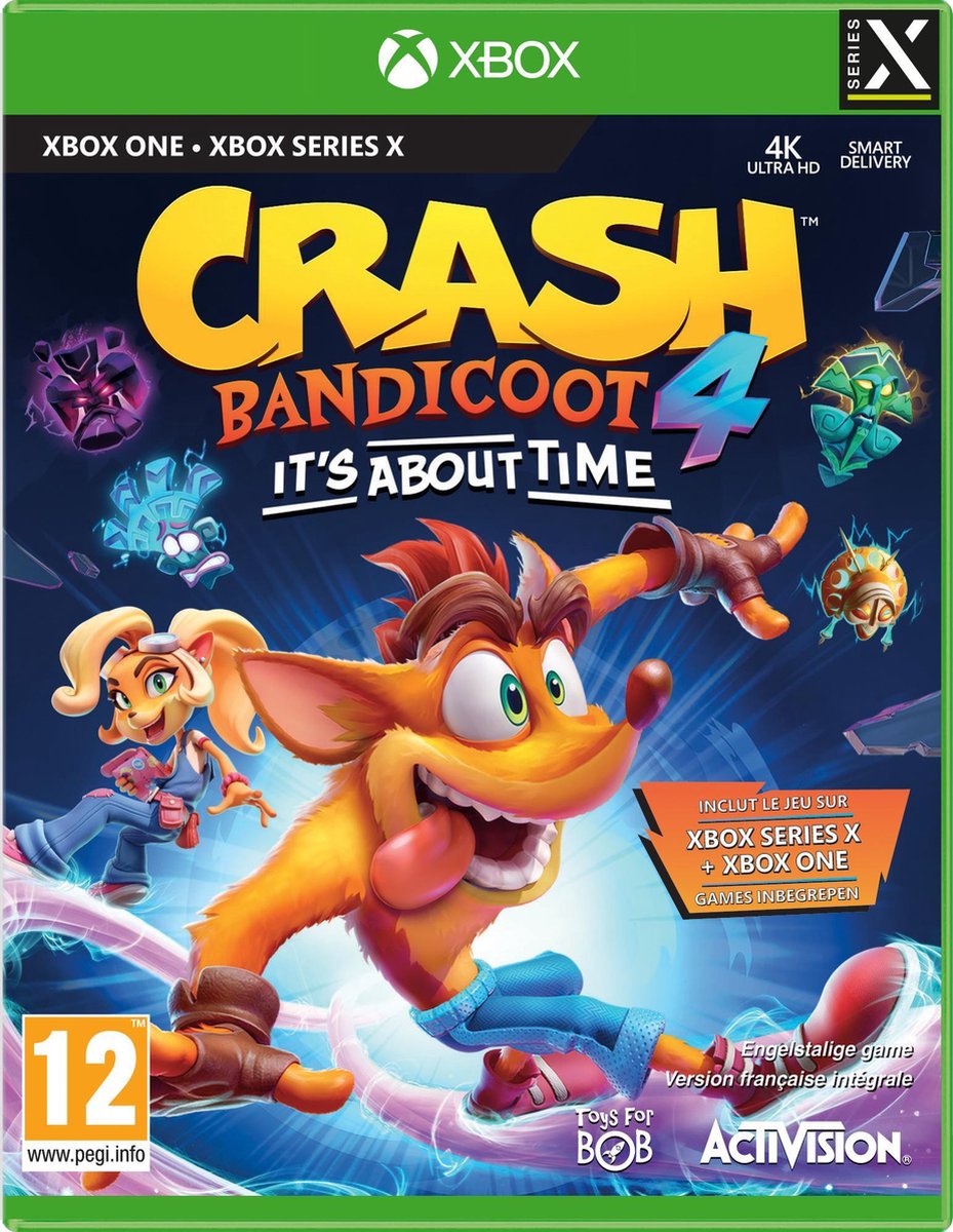 Crash Bandicoot 4: It's About Time! - Xbox One & Xbox Series X - Activision Blizzard Entertainment