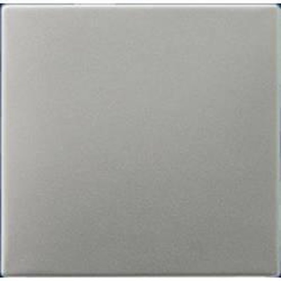 Jung simple Cache Interrupteur va-et-vient, Bouton-poussoir acier inoxydable ES2990