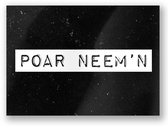 Wenskaart Poar Neem'N 15cm