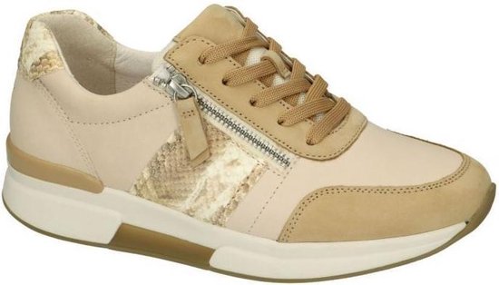 Rollingsoft -Dames - nude / oud-roze - sneakers - maat 39 | bol.com