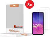 Phreeze Samsung Galaxy S10 Lite Screen Protector - Samsung Galaxy S10 Lite Screenprotector Glas - 3 stuks | Screenprotector Samsung Galaxy S10 Lite| Tempered Glass Samsung Galaxy S