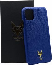 Luxe Hardcase Backcover - Apple iphone 11 pro max hoesje - stevig hoesje - silicone - zacht - Iphone hoesje - gsm hoesje - leer hoesje