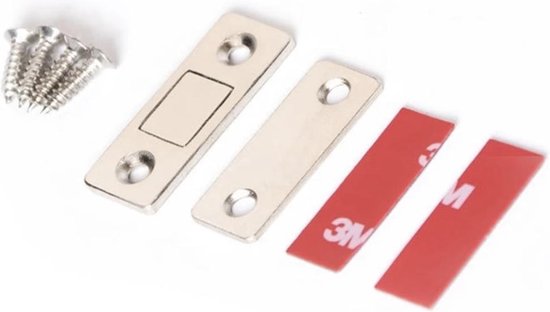 Kosta - Magnetische Deurdranger - Deur magneet - Kast magneet - Deurvanger - Magneet snapper - Magneet slot -  Magneet sluiting