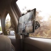 Auto iPad Tablet Houder met Zuignap - Hoofdsteun Houder - Universeel - Zuignap Houder voor Voorruit - Zwart
