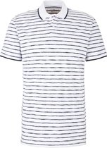 Tom Tailor Denim Korte mouw Polo shirt - 1027507 Blauw (Maat: XXL)