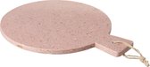 J-Line Plank Rond Terrazzo Roze