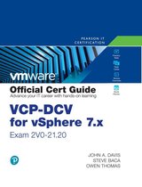 VMware Press Certification - VCP-DCV for vSphere 7.x (Exam 2V0-21.20) Official Cert Guide