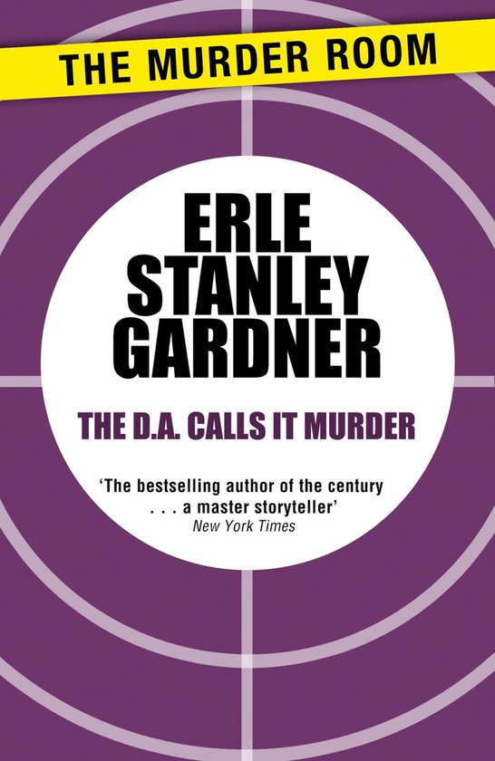 Murder Room 595 - The D.A. Calls it Murder - cover