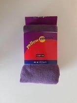 Katoenen kindermaillot, effen, kleur mauve, maat 134/146