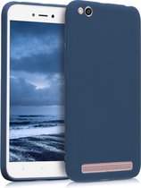 kwmobile telefoonhoesje voor Xiaomi Redmi 5A - Hoesje voor smartphone - Back cover in marineblauw