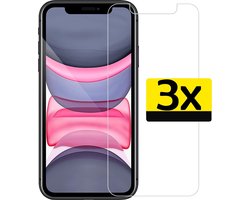 Screenprotector - Geschikt voor Apple iPhone 11 Pro - 3 Stuks - Extra Sterk - Beschermglas - Gehard Glas - Tempered Glass - Screen Protector