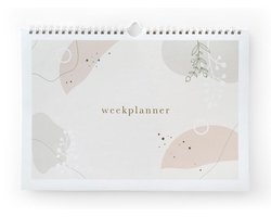 Maan Amsterdam Weekplanner inclusief stickervel - To do planner - Werkplanner - Ongedateerd - A4 - Eclipse