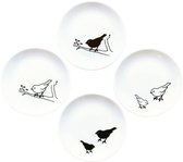 BORD AAN TAFEL - Mus - Ontbijtbordjes Set/4