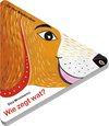 Kinderboeken De Vier Windstreken Dieren - Wie zegt wat (karton). 1+