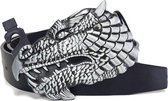 Stijlvolle Dragon Riem in Zwart - Maat 110cm