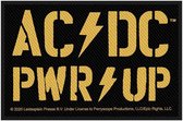 AC/DC Patch PWR-UP Zwart