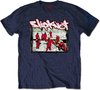 Slipknot - 20th Anniversary - Red Jump Suits Heren T-shirt - M - Blauw