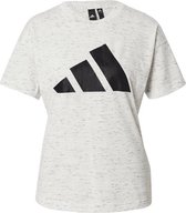 adidas Winners 2.0 Shirt Dames - sportshirts - grijs/zwart - Vrouwen