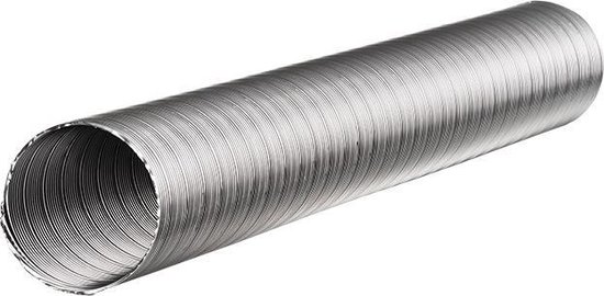 Afvoerslang flexibel aluminium Ø 150 mm 2,5 meter | bol.com