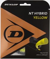 NT hybride yellow tennis snaar dunlop 12 meter  1.35/1.30 mm