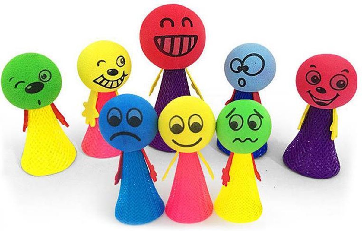 uitdeelcadeaus bouncing Smileys (10pcs) - Traktatie - Klein speelgoed - GRATIS Verzending