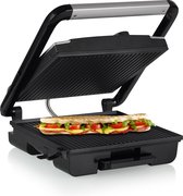 Princess Panini Grill Pro 112425 – Tosti apparaat - Contactgrill - Grill apparaat - Groot bakoppervlak 30x27 – Instelbare thermostaat