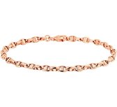 N-joy trendstyle 14k Rosegouden anker armband 14586
