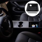 Tesla Auto Organiser - Opbergbakje voor onder Armsteun - Auto Accessoires Interieur - Tesla Model 3 - Tesla Model Y