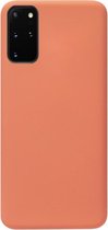 ADEL Premium Siliconen Back Cover Softcase Hoesje Geschikt voor Samsung Galaxy S20 Plus - Oranje