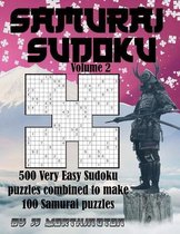 Samurai Sudoku Puzzles Large Print For Adults and Kids Very Easy Volume 2