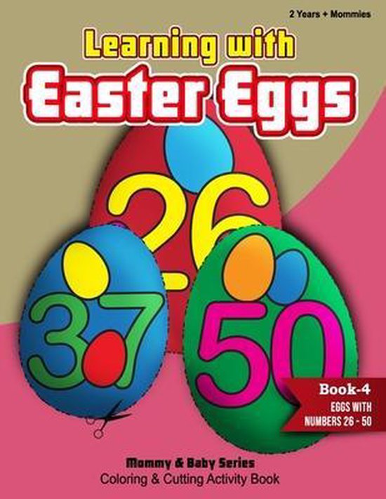 Mommy & Baby Series Coloring Books- Learning With Easter Egg ... - cover