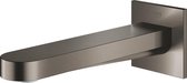 GROHE Plus Baduitloop - 1/2''x17cm -wandmontage - hard graphite geborsteld - 13404AL3