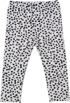 R Rebels | Katoenen baby legging | Grijze Panterprint | Maat 68