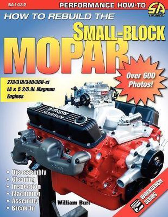 How to Rebuild the Small-Block Mopar - cover