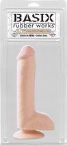 8" Dong With Suction Cup - Skin - Realistic Dildos