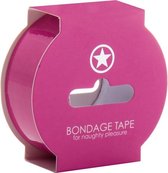 Non Sticky Bondage Tape - Pink - Bondage Toys