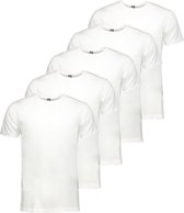 Alan Red T-shirt Derby Gift Box 5pack 6619 White Mannen Maat - S